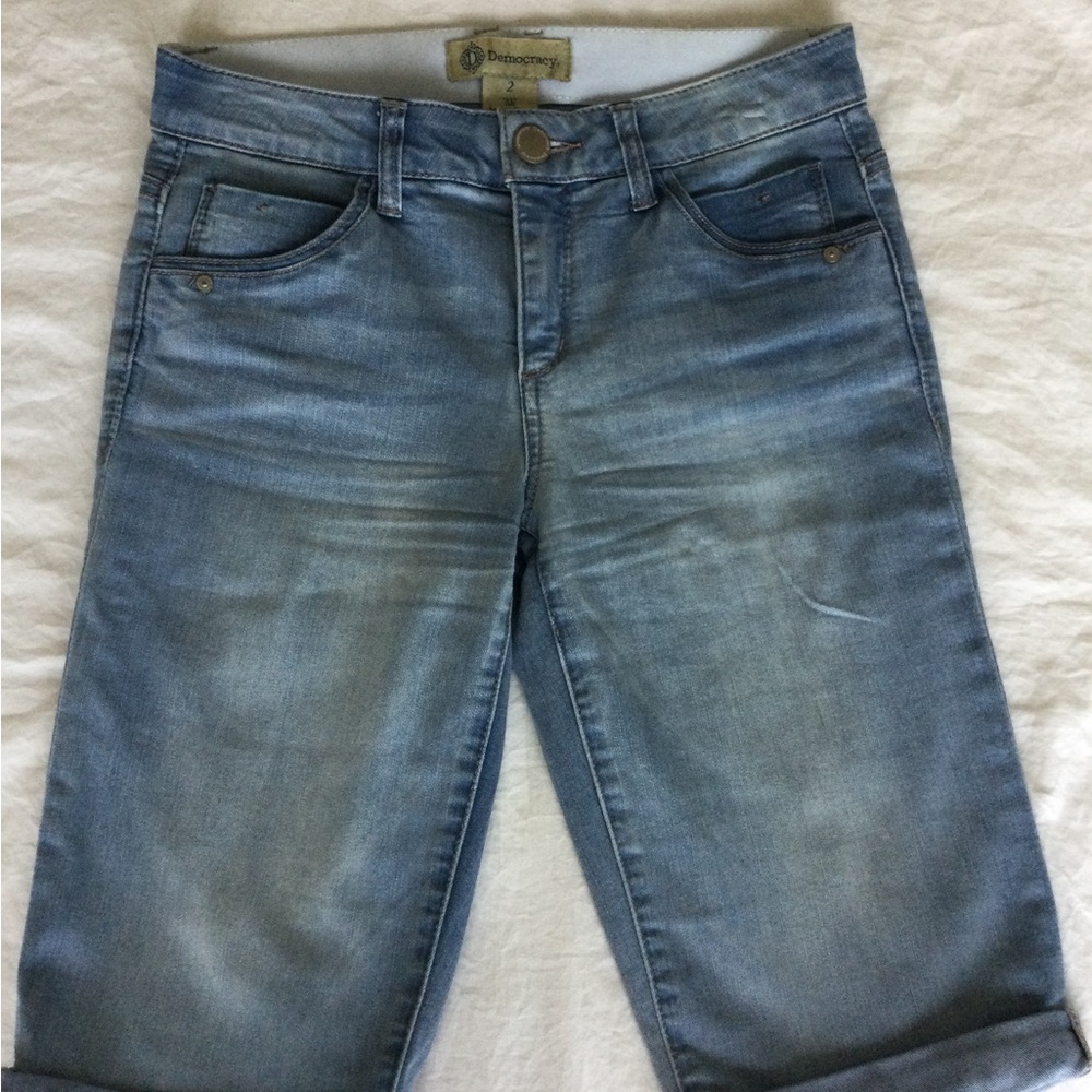 PRICE DROP! Democracy Women’s Light Blue Denim Shorts